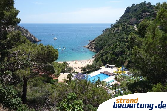 Blick über die Bucht - Cala Giverola - Tossa de Mar Blick über die Bucht