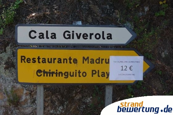 Strandrestaurant - Cala Giverola - Tossa de Mar Strandrestaurant