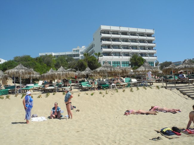 Schöne Strandlage
