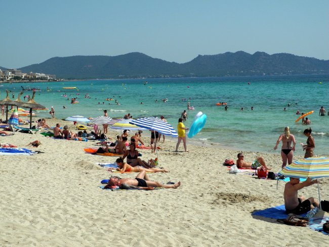 Strand von Cala Millor - Hotel Marins Cala Nau - Cala Millor Strand von Cala Millor
