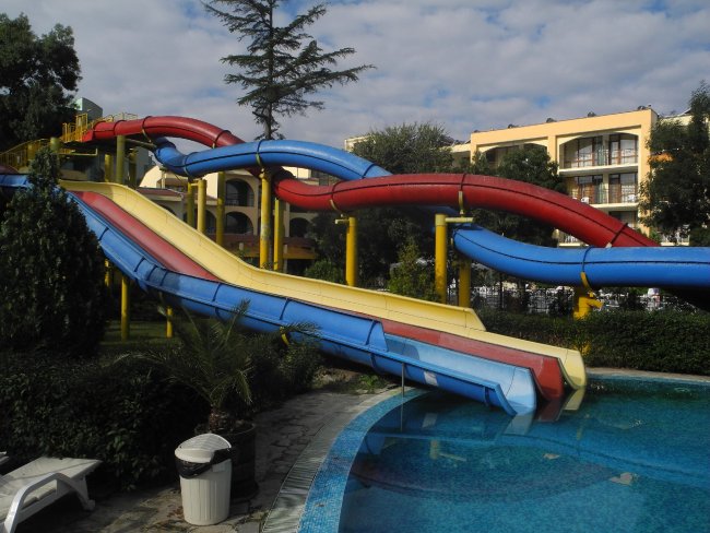 Rutschenpool - Hotel Kuban - Sonnenstrand Rutschenpool