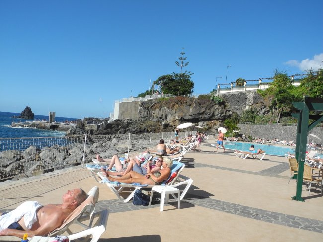 Sonnenterrasse - Aparthotel Pestana Palms Ocean - Funchal Sonnenterrasse