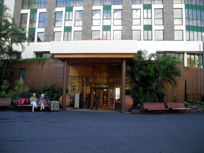 Haupteingang - Hotel The Cliff Bay - Funchal Haupteingang
