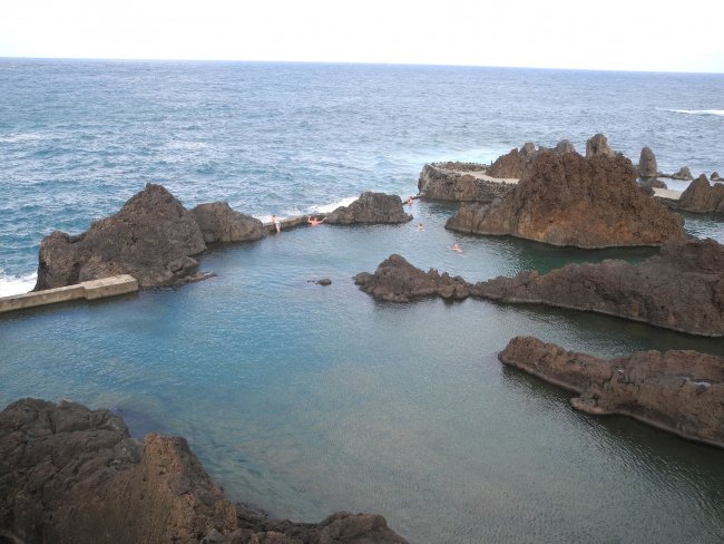 Ausblick aufs Meer - Hotel Moniz Sol - Porto Moniz Ausblick aufs Meer