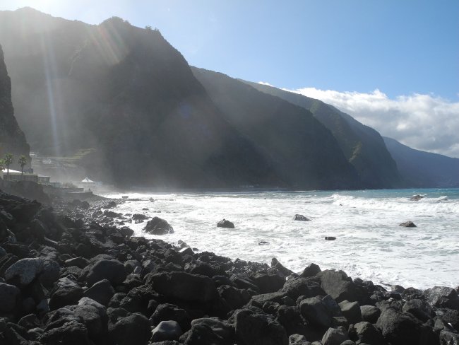 Felsküste von Sao Vicente - Hotel Estalagem do Mar - Sao Vicente Felsküste von Sao Vicente