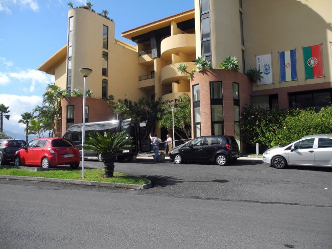 Haupteingang - Hotel Monte Mar Palace - Ponta Delgada Haupteingang