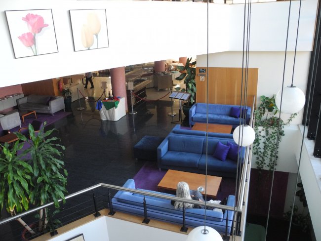 Blick in die Lobby - Hotel Monte Mar Palace - Ponta Delgada Blick in die Lobby