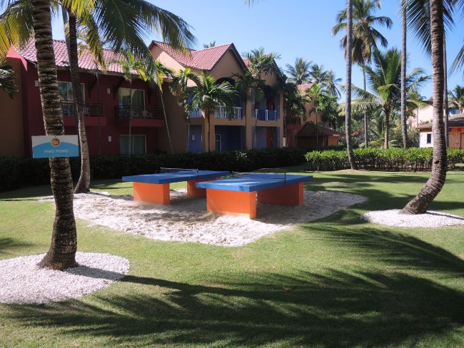 Tischtennis auf Sand - Hotel Tropical Princess Beach Resort & Spa - Punta Cana Tischtennis auf Sand