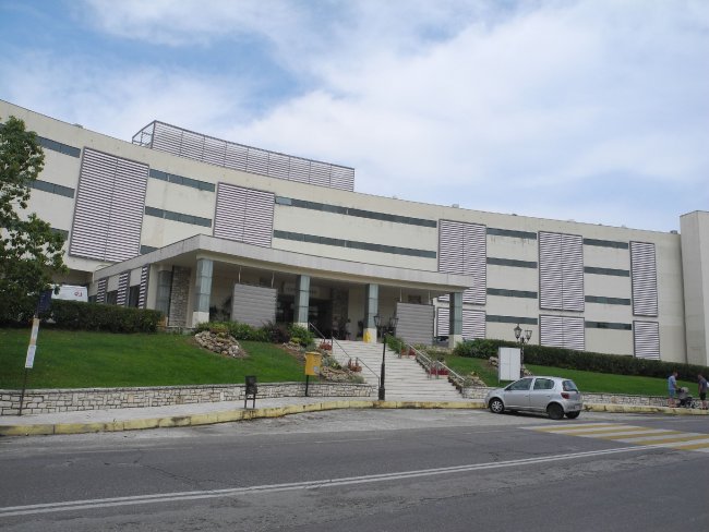 Zugang von der Landseite - Hotel Corfu Chandris - Dassia Zugang von der Landseite