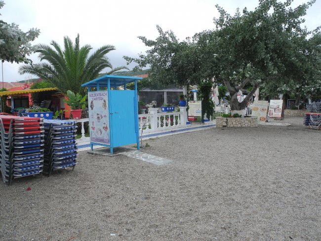 Umkleidekabine am Strand - Hotel Albatros - Moraitika Umkleidekabine am Strand