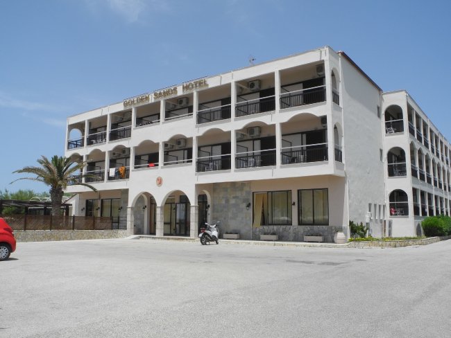 Blick vom Hof - Hotel Golden Sands - Agios Georgios Argirades Blick vom Hof