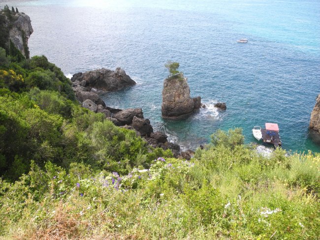 Nächster Meerzugang - Hotel CNic Paleo ArtNouveau - Paleokastritsa Nächster Meerzugang