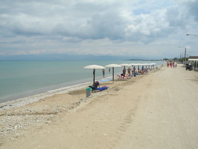 Kies-/Sandstrand - Hotel Roda Garden Village - Roda Kies-/Sandstrand