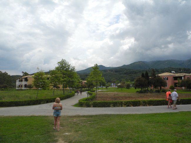 Bergkette in de rNähe - Hotel Gelina Village - Acharavi Bergkette in de rNähe