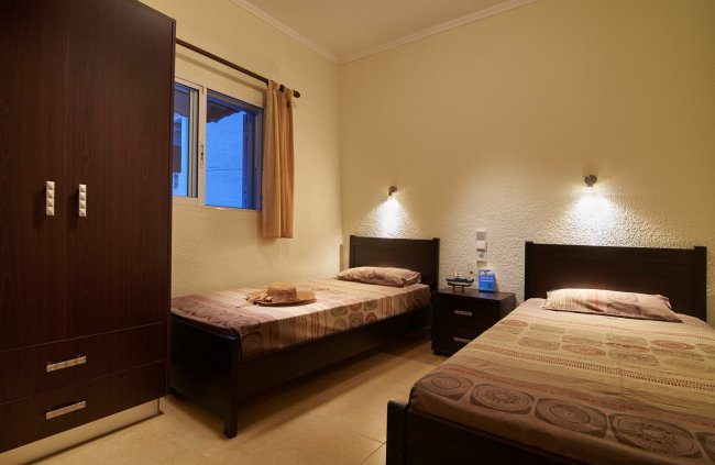 Doppelzimmer mit zwei Becken - Sunset Studios - Toroni Doppelzimmer mit zwei Becken