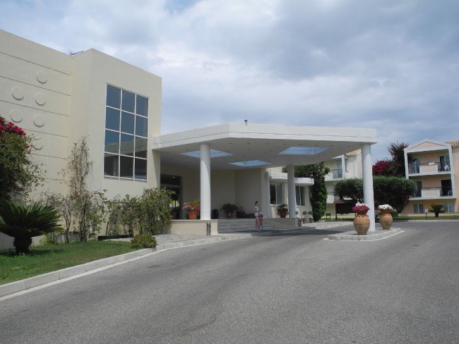 Haupteingang - Hotel Mareblue Beach - Agios Spyridon Haupteingang