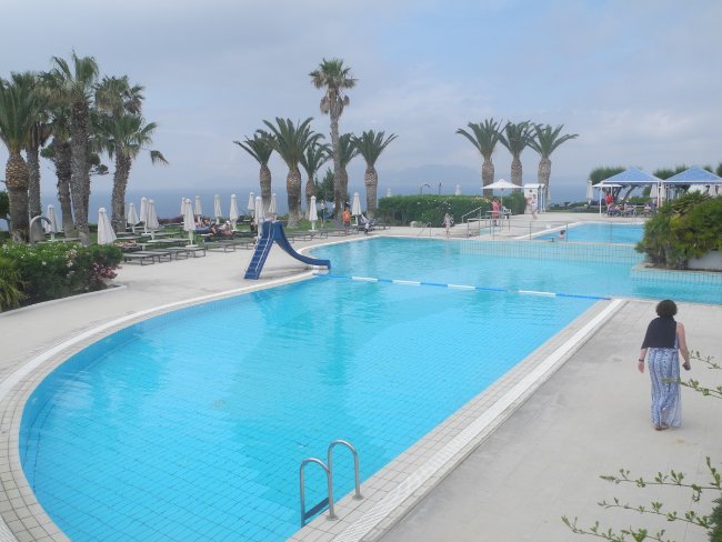 Blick über den Pool - Robinson Club Daidalos - Kardamena Blick über den Pool