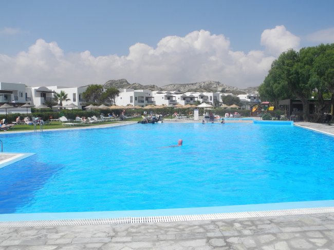 Blick über den Pool