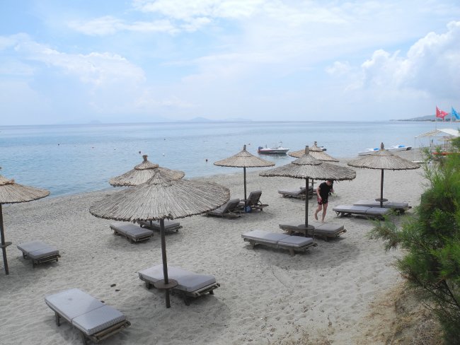 Liegen für die Gäste - Hotel Akti Palace - Kardamena Liegen für die Gäste