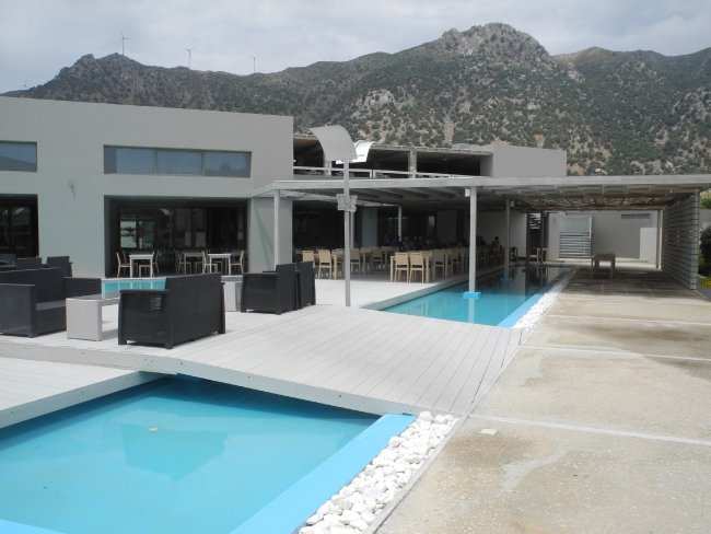 Außenbereich des Restaurants - Hotel Akti Palace - Kardamena Außenbereich des Restaurants