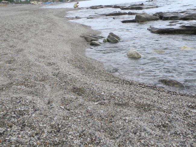 Kiesstrand - Hotel Mitsis Norida Beach - Kardamena Kiesstrand