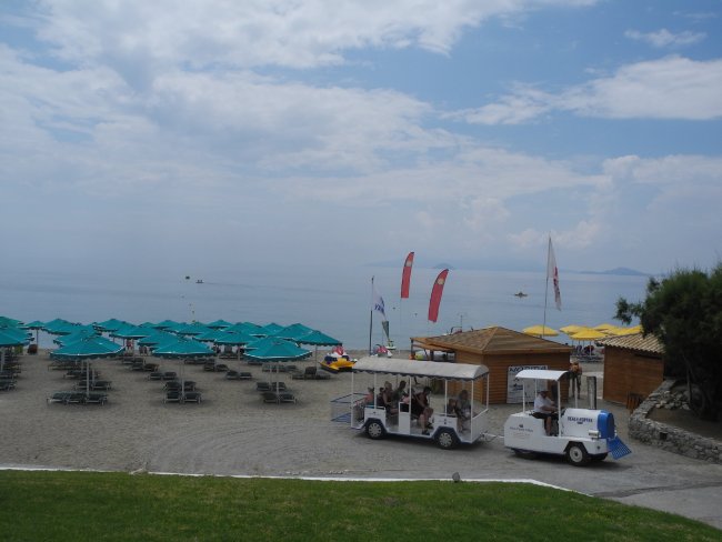 Zugang an den Strand - Hotel Mitsis Norida Beach - Kardamena Zugang an den Strand