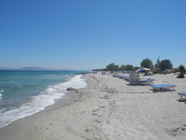Öffentliche Liegen - Hotel Pyli Bay & Garden - Marmari Öffentliche Liegen