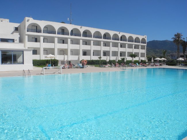 Blick über den Pool