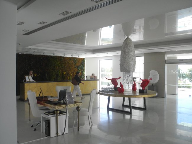 Sehr moderne Lobby - Hotel Diamond Deluxe - Lambi Sehr moderne Lobby