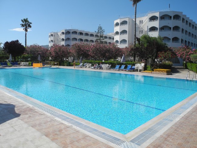 Blick über den Pool