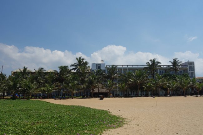 Direkte Strandlage - Hotel Jetwing Sea - Negombo Direkte Strandlage