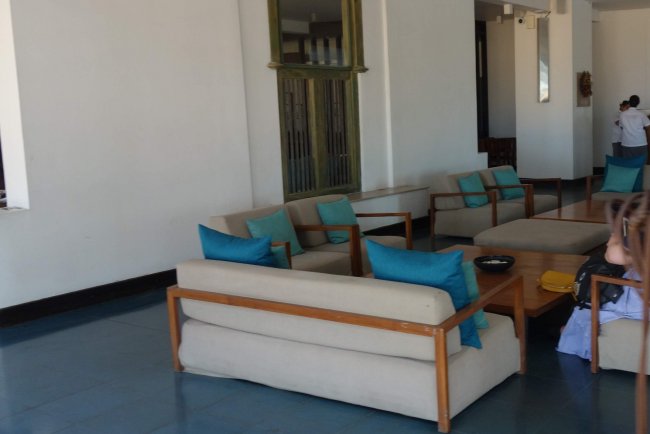 Blick in die Lobby - Hotel Jetwing Blue - Negombo Blick in die Lobby