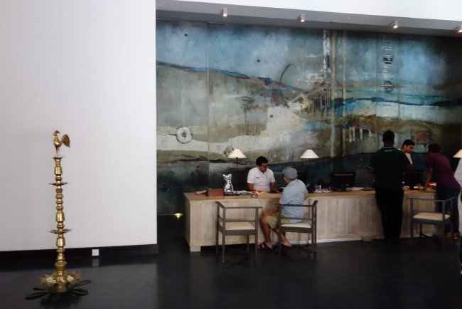 Rezeption - Hotel Jetwing Blue - Negombo Rezeption