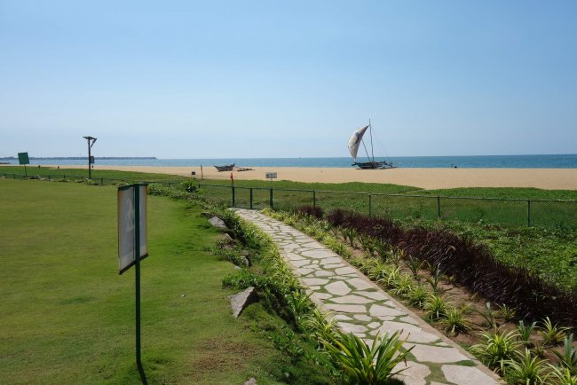 Zugang an den Strand - Hotel Heritance Negombo - Negombo Zugang an den Strand