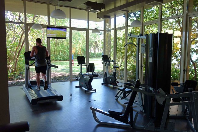 Fitness mit Gartenblick - Hotel Heritance Negombo - Negombo Fitness mit Gartenblick