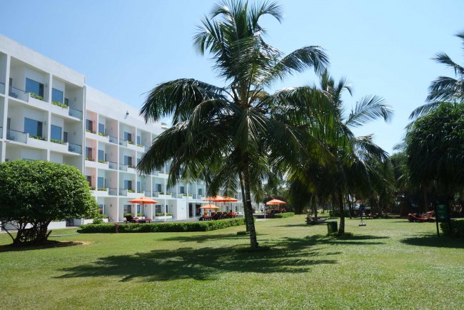 Großer Garten - Hotel Citrus Waskaduwa - Kalutara Großer Garten