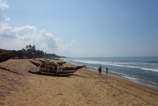 Breiter Strand - Hotel Hibiscus Beach - Kalutara Breiter Strand