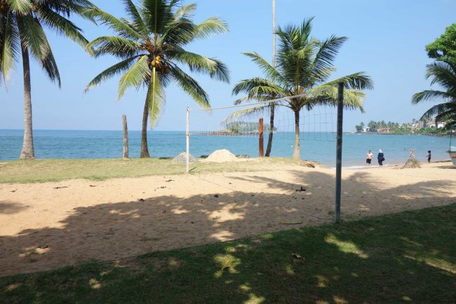 Beachvolleyball - Hotel Earl´s Reef Beruwala - Bentota Beachvolleyball