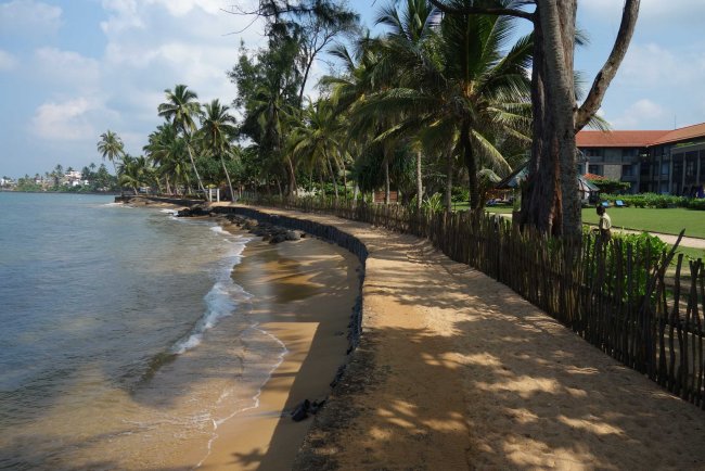 Strandzugang - Hotel Cinnamon Bey Beruwala - Bentota Strandzugang
