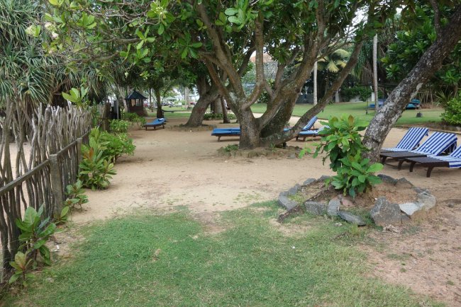 Liegen mit Meerblick - Hotel Cinnamon Bey Beruwala - Bentota Liegen mit Meerblick