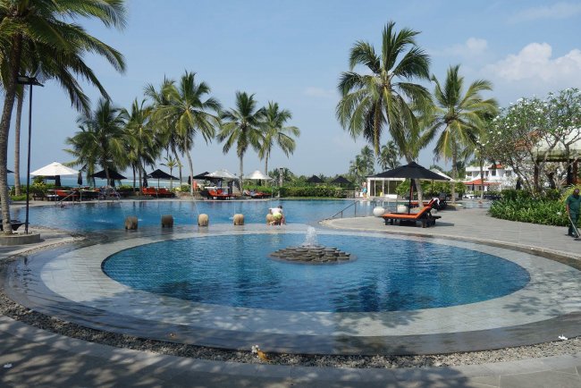 Schöne Poolanlage - Hotel Vivanta By Taj Bentota - Bentota Schöne Poolanlage