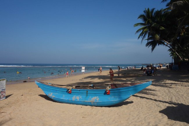 Heller Sandstrand - Hotel Coral Sands - Hikkaduwa Heller Sandstrand