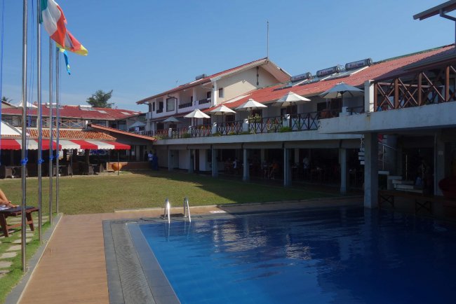 Kleiner Garten - Hotel Coral Sands - Hikkaduwa Kleiner Garten