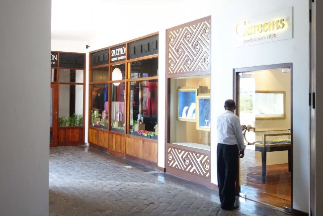 Juwelengeschäft - Hotel Jetwing Lighthouse - Galle Juwelengeschäft