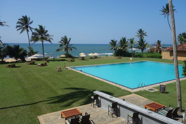 Sehr schöner Garten - Hotel Jetwing Lighthouse - Galle Sehr schöner Garten