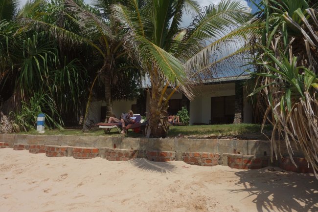 Direkter Strandzugang - Hotel Koggala Beach Club Village - Koggala Direkter Strandzugang