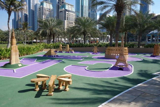 Minigolf - Hotel Le Royal Meridien Beach Resort & Spa - Dubai Minigolf
