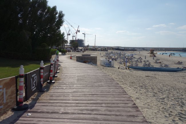 Teilweise Holzwege - Hotel Amwaj Rotana Jumeirah Beach Residence - Dubai Teilweise Holzwege