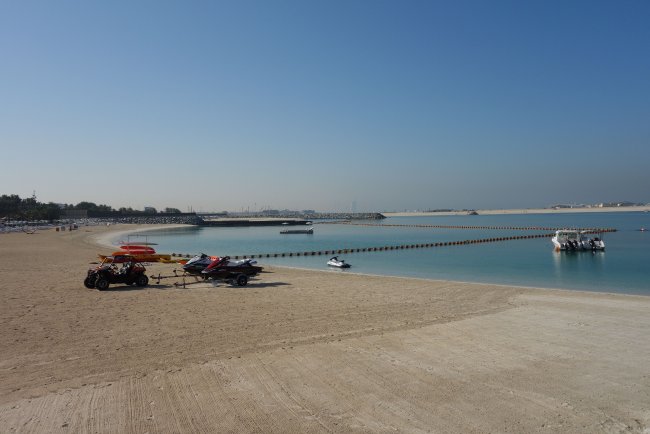 Hoteleigene Badebucht - Hotel Four Seasons Resort Dubai - Dubai Hoteleigene Badebucht