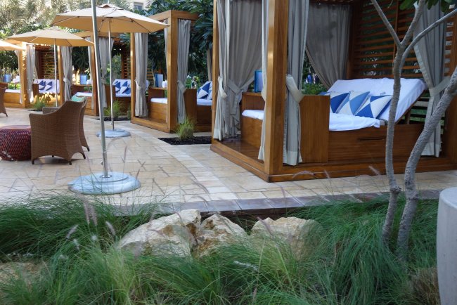 Exklusive Liegen - Hotel Four Seasons Resort Dubai - Dubai Exklusive Liegen